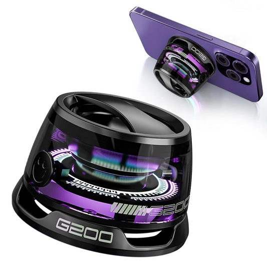 G200 Magnetic Bluetooth Speaker – Portable Mini Wireless Speaker with RGB Lights & 3D Surround Sound
