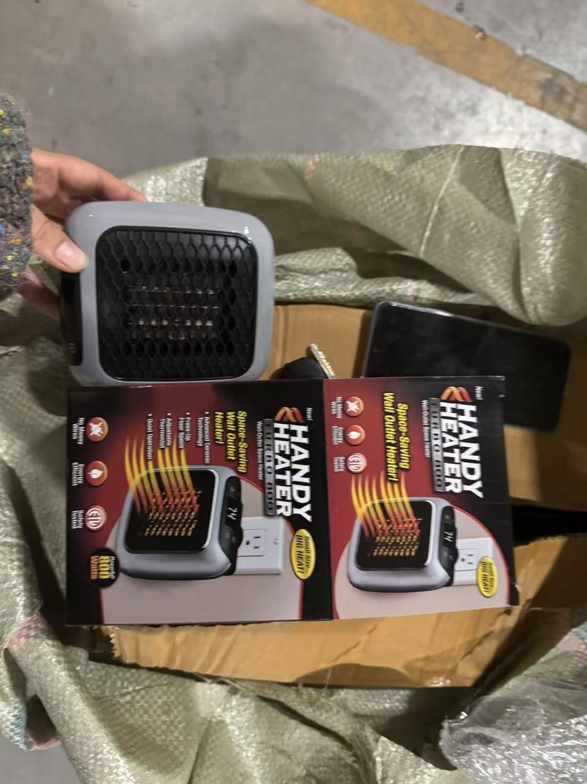 Portable Turbine Heater Wall-Mounted Electric Convector Heater ? Silent Infrared Fan Stove for Bathroom, Bedroom & Greenhouse | Energy-Saving Small Indoor Room Heater 220V (MULTI)